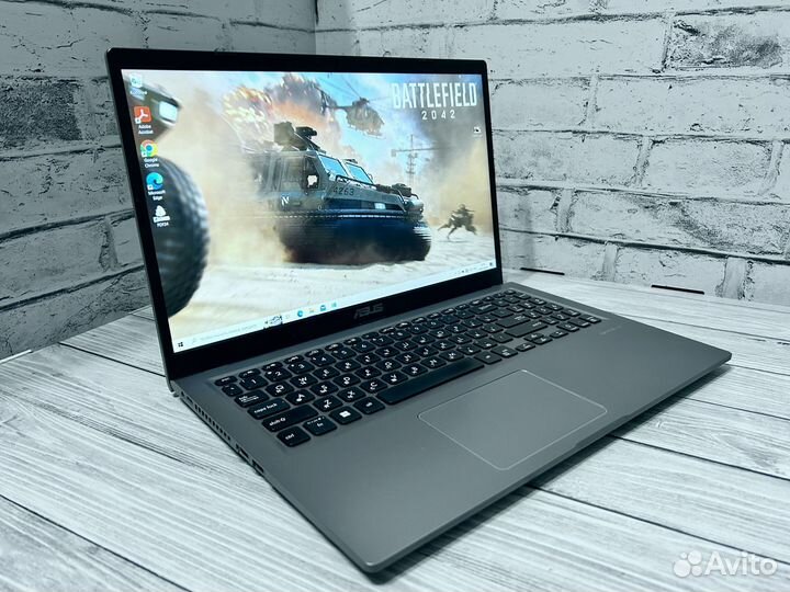 Быстрый надёжный ноутбук Asus core 12gb озу/SSD