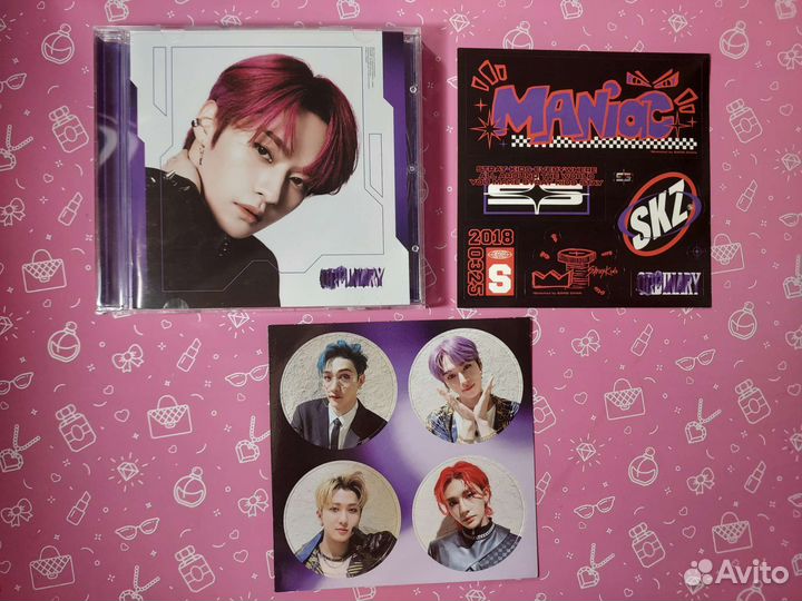 Альбом Stray kids oddinary jewel case Минхо