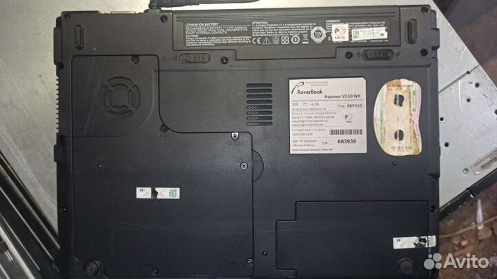 RoverBook v550wh AMD Turion TL58 2/160Gb 15,4