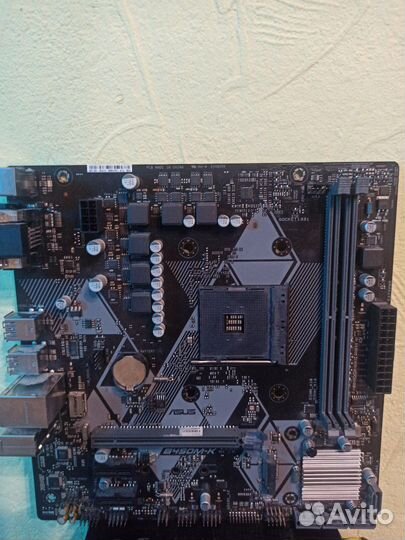 Материнская плата Asus prime b450m-k, s am4