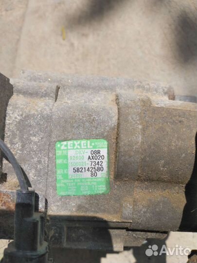 Компрессор кондиционера nissan March K12