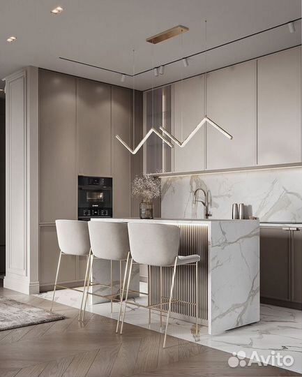 Современный кухонный гарнитур