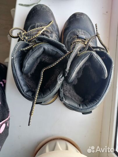 Зимние полуботинки для мальчика