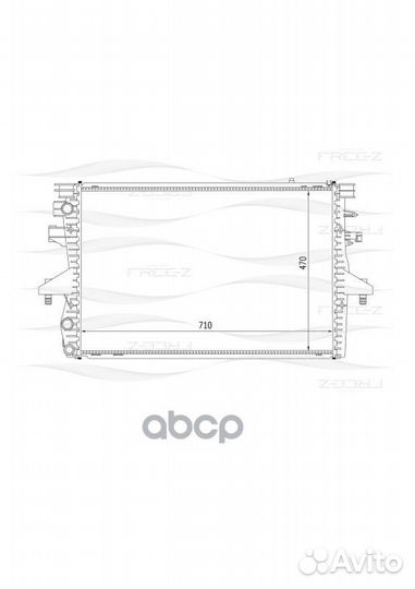Радиатор KK0211 free-Z