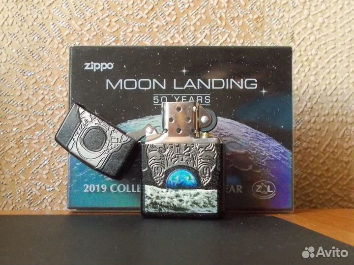 Зажигалка Zippo 29862 - Moon Landing limited