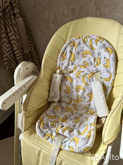 Стульчик для кормления happy baby berny