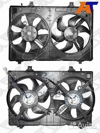 Диффузор радиатора в сборе renault koleos 08