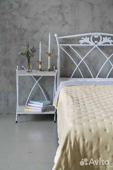 Кровать металлическая односпальная