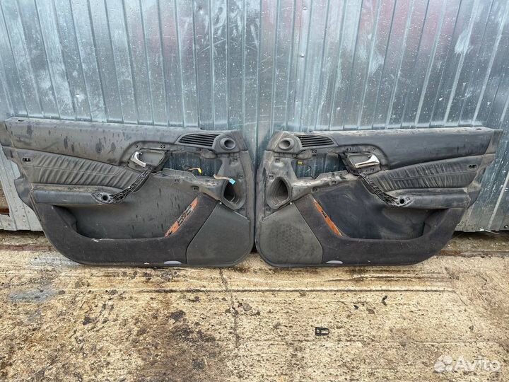 Обшивка двери передняя задняя w220 long mercedes