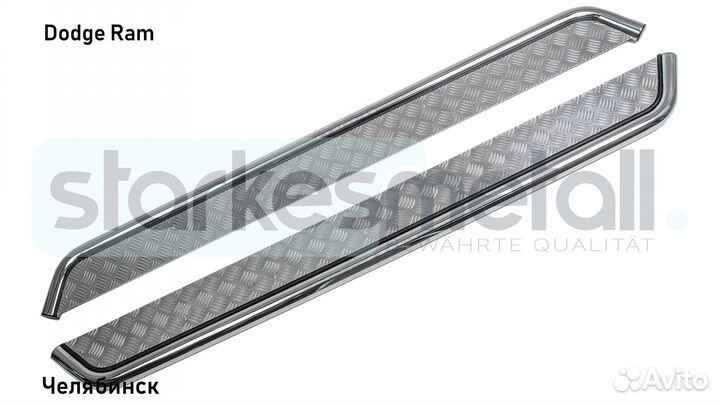 Пороги подножки Dodge Ram TOR