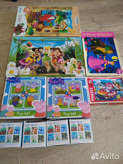 Пазлы на возраст 2-4 года