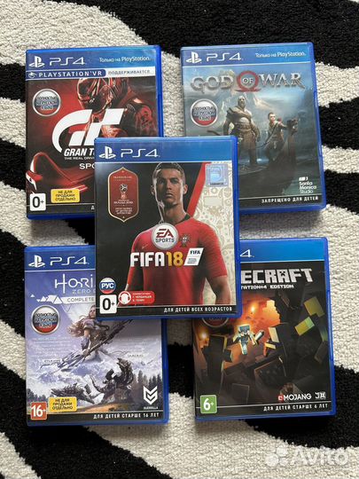 Игры для приставок ps4