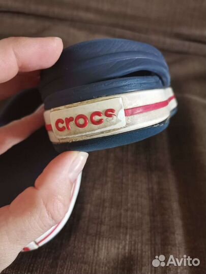 Сандалии crocs c 12 на размер 30-31