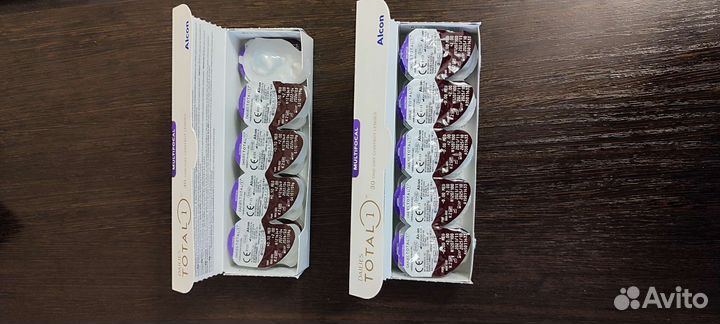 Линзы мультифокальные + 2,5 Dailies Total