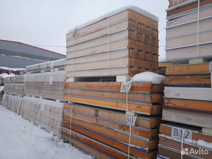 Сэндвич панели 10000 м2 в наличии