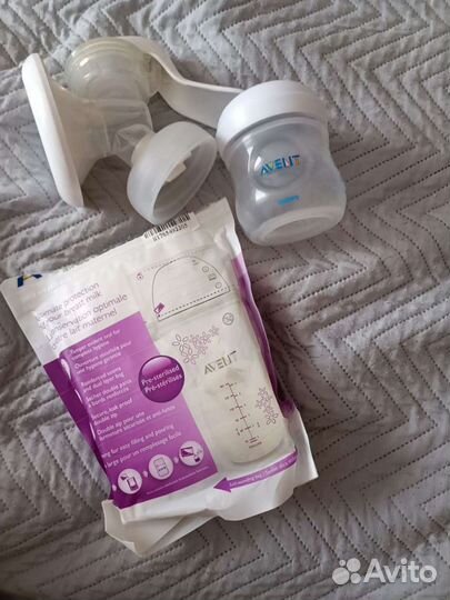 Молокоотсос avent ручной