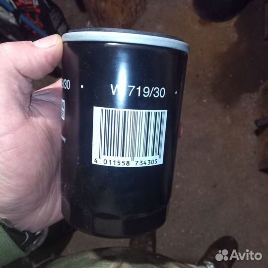 Фильтр масляный mann для VW caddy