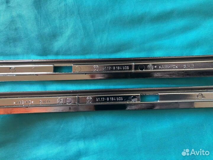 Молдинги задние Bmw E39