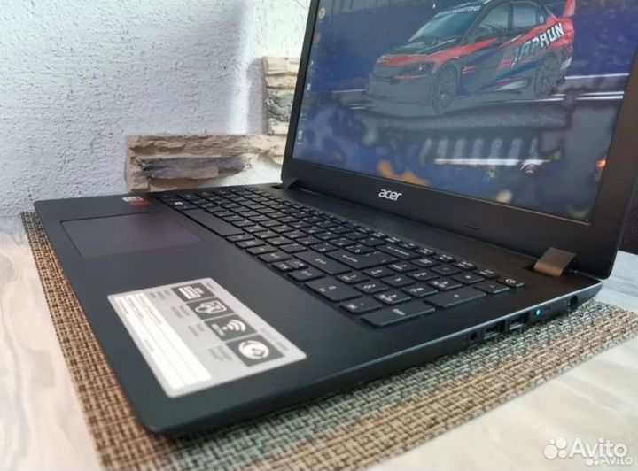 Мощный 4 ядра Acer Core i5 6Gb SSD АКБ 3ч игр/раб