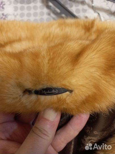 Шуба норковая 48 50 52 рыжая