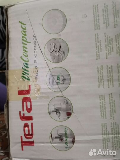 Кухонный комбайн tefal vita compact