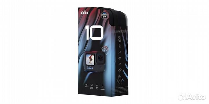 Видеокамера экшн GoPro Hero 10 Black Edition RU