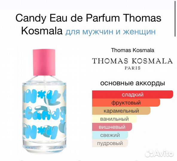 Духи Candy Thomas Kosmala отливант 4,5 мл
