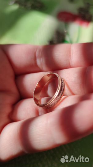Золотое кольцо 585, 18 размер