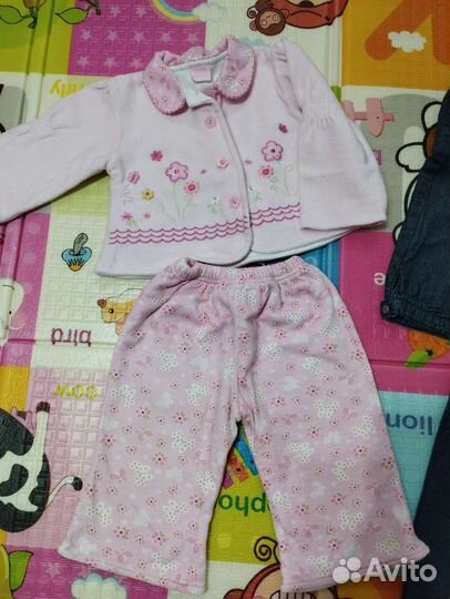 Детская одежда для девочек пакетом 68 74