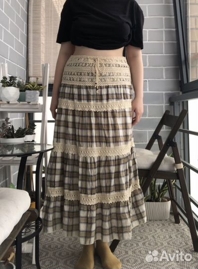 Юбка в стиле бохо