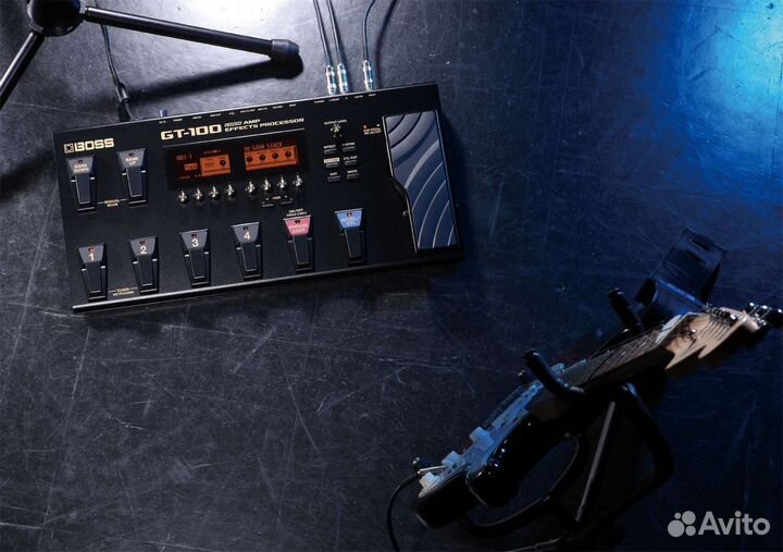 Гитарный флагман Boss GT-100 Маврин и др. Пересыл