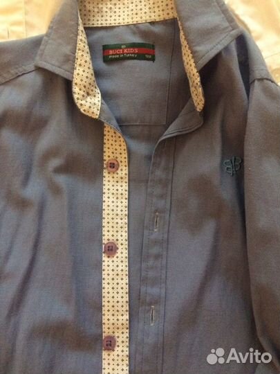 Рубашка для мальчика 122