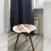 Журнальный стол из эпоксидной смолы и дерева, Белорецк