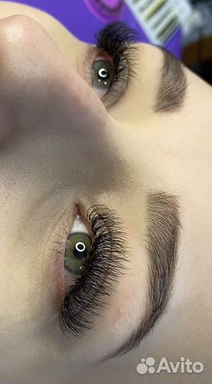 Наращивание ресниц,перманентный макияж,брови
