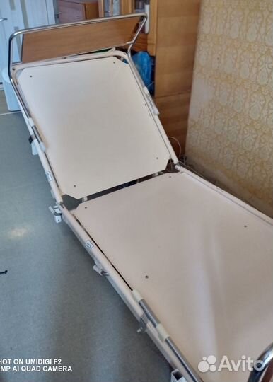 Медицинская кровать с матрасом для больных/ бу