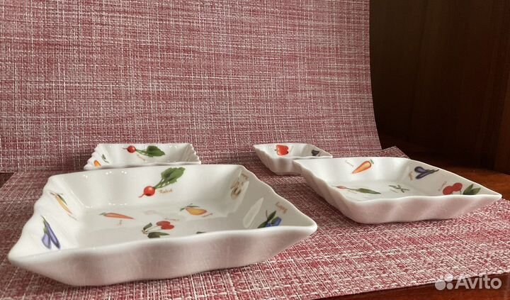 Набор соусников (салатников) фарфоровых Yamasen