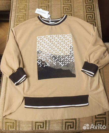 Новые кофты туники хлопок, вискоза 52-54 Турция