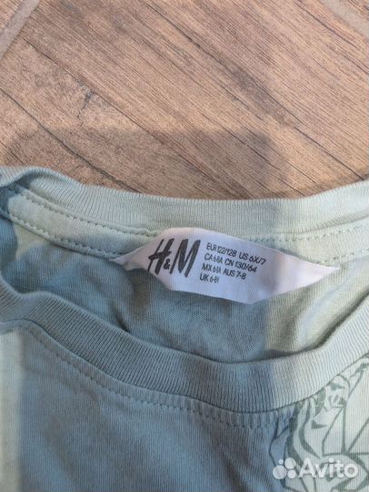 Футболка HM мальчик 8 лет 128 см