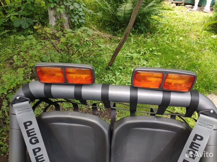 Электромобиль Peg-Perego Gaucho Rockin, оранжевый