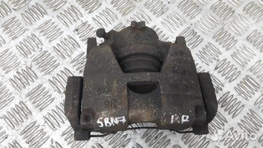 Суппорт тормозной передний правый renault scenic 3