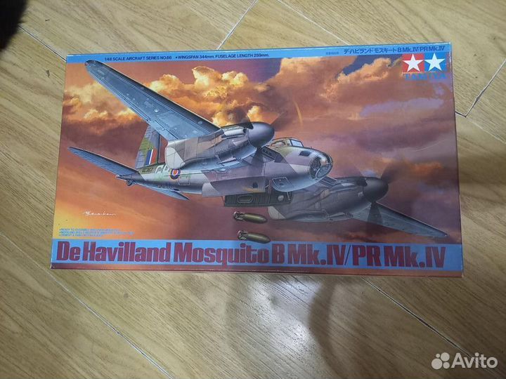Модель Tamiya 1:48 Mosquito B Mk IV\PR Mk IV