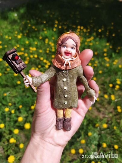 Ватные елочные игрушки