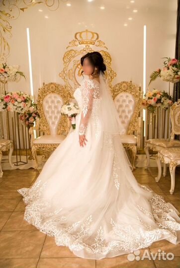 Свадебное платье 48 50 52 размер