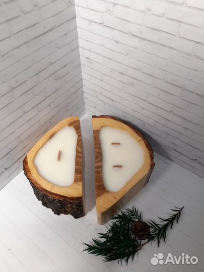 Свеча в дереве