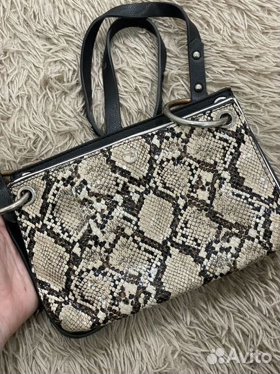 Сумка тройная необычная стильная