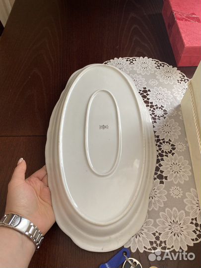 Блюдо большое овальное