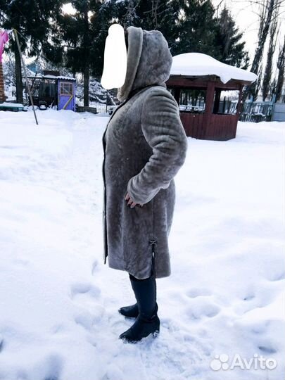 Мутоновая шуба