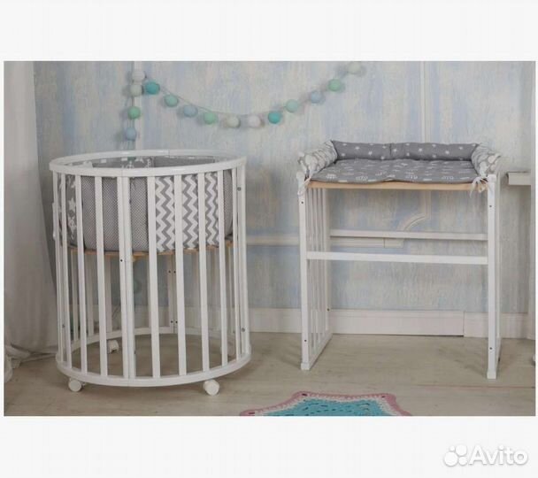 Кроватка трансформер с маятником