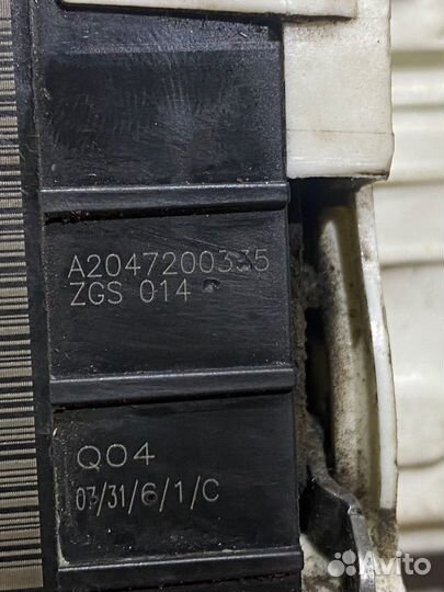 Замок передней левой двери Mercedes C W204