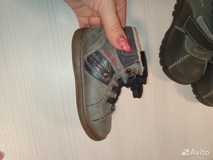 Брендовая Обувь на мальчика пакетом 22,23 размер